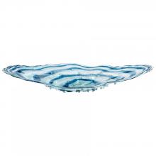 Cyan Designs 05362 - Abyss Plate|Blue & Clear