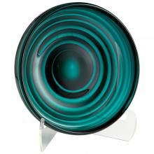Cyan Designs 08644 - Vertigo Plate|Teal-Small