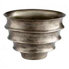 Cyan Designs 10111 - Spirula Planter | Pewter
