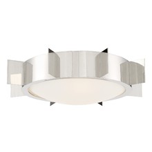 Crystorama SOL-A3103-PN - Solas 3 Light Polished Nickel Ceiling Mount
