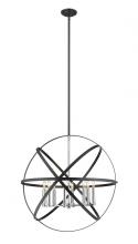 Z-Lite 463-30HBK-CH - 8 Light Pendant