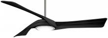 Minka-Aire F714L-BN/CL - 60" Ceiling Fan With LED Light