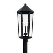 Capital 926934BK - 3 Light Outdoor Post Lantern