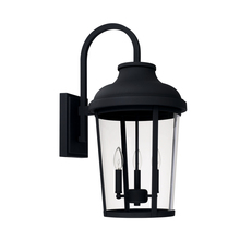 Capital 927032BK - 3 Light Outdoor Wall Lantern