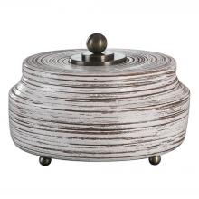 Uttermost 20157 - Uttermost Saltillo White Ceramic Box