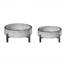 Uttermost 18731 - Uttermost Essie Pale Gray Bowls S/2