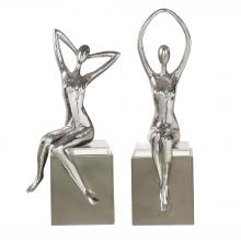 Uttermost 18581 - Uttermost Jaylene Silver Sculptures, S/2