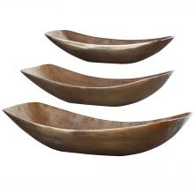 Uttermost 18957 - Uttermost Anas Antique Brass Bowls Set/3
