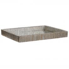 Uttermost 17732 - Uttermost Talmage Silver Mirrored Tray