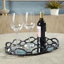 Uttermost 18000 - Uttermost Cable Black Chain Tray