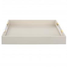 Uttermost 18060 - Uttermost Wessex White Shagreen Tray