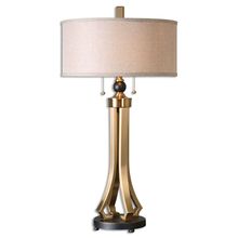 Uttermost 26631-1 - Uttermost Selvino Brushed Brass Table Lamp