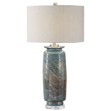 Uttermost 27919 - Uttermost Olesya Swirl Glass Table Lamp