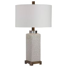 Uttermost 28346-1 - Uttermost Irie Crackled Taupe Table Lamp
