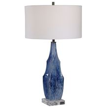 Uttermost 28425-1 - Uttermost Everard Blue Table Lamp