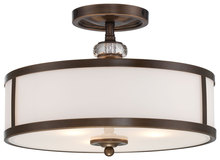 Minka-Lavery 4942-570 - 3 LIGHT SEMI FLUSH MOUNT