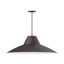 Montclair Light Works PEB204-57-44-C01 - XL Choices Angled Cap 36" pendant