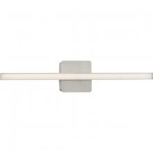 Progress P300404-009-CS - Phase 4 Collection 24 in. Brushed Nickel Medium Modern Integrated 3CCT Integrated LED Linear Vanity