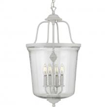 Progress P500207-151 - Bowman Collection Four-Light Cottage White Foyer Pendant