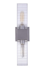 Craftmade ZA4500-SA - Ridge 18" 2 Light Outdoor Wall Sconce in Satin Aluminum
