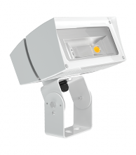 RAB Lighting FFLED39TW/PCU - Flood 5753 Lumens Ffled 39W 5000K cool LED stunnion photocell white