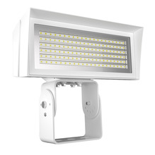 RAB Lighting FFLEDMYTW - FLOODLIGHTS 7467/9758 LUMENS FFLED MEDIUM 3000K TRUNNION MOUNT WHITE