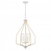 ELK Home Plus 52276/4 - Breezeway 17.75'' Wide 4-Light Pendant - White Coral