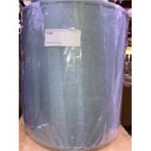 ELK Home Plus 526013 - Silver Metal Strap Turquoise Shade