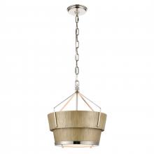 ELK Home Plus 67836/1 - Marin 14'' Wide 1-Light Pendant - Corkwood