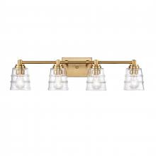 ELK Home Plus 67973/4 - Pulsate 30.25'' Wide 4-Light Vanity Light - Satin Brass