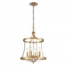 ELK Home Plus 69484/4 - Noura 15.5'' Wide 4-Light Pendant - Champagne Gold