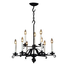 ELK Home Plus 82522 - BLACKSMITH COLLECTION MATTE BLACK FINISH
