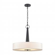 ELK Home Plus 89835/4 - Leo 22'' Wide 4-Light Pendant - Matte Black