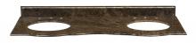 ELK Home Plus S-WARWICK-60DE - Warwick 61-inch Stone Top in Dark Emperador Granite (Double Sink)