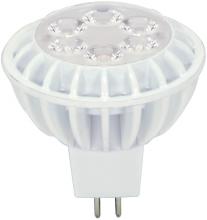 Satco Products Inc. S8845 - Discontinued - 7 watt; MR16 LED; 2700K; 40' beam spread; Miniature 2 Pin Round base; 12 volts