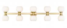 Z-Lite 494-10V-MGLD - 10 Light Vanity