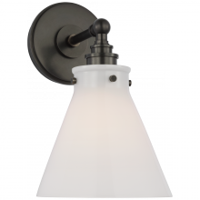 Visual Comfort & Co. Signature Collection CHD 2527BZ-WG - Parkington Small Single Wall Light