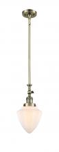 Innovations Lighting 206-AB-G661-7-LED - Bullet - 1 Light - 7 inch - Antique Brass - Stem Hung - Adjustable Mini Pendant