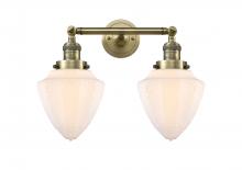 Innovations Lighting 208-AB-G661-7-LED - Bullet - 2 Light - 18 inch - Antique Brass - Adjustable Bath Vanity Light