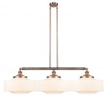 Innovations Lighting 213-AC-G691-16-LED - Bridgeton - 3 Light - 50 inch - Antique Copper - Stem Hung - Adjustable Island Light
