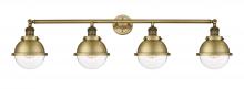 Innovations Lighting 215-BB-HFS-62-BB - Hampden - 4 Light - 46 inch - Brushed Brass - Adjustable Bath Vanity Light