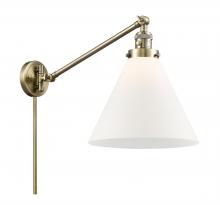 Innovations Lighting 237-AB-G41-L-LED - Cone - 1 Light - 12 inch - Antique Brass -Adjustable Swing Arm