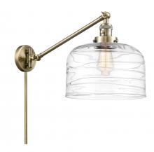 Innovations Lighting 237-AB-G713-L-LED - Bell - 1 Light - 12 inch - Antique Brass -Adjustable Swing Arm