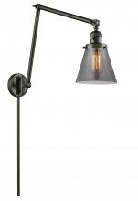 Innovations Lighting 238-OB-G63-LED - Cone - 1 Light - 8 inch - Oil Rubbed Bronze -Adjustable Swing Arm