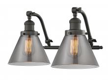 Innovations Lighting 515-2W-OB-G43-LED - Cone - 2 Light - 18 inch - Oil Rubbed Bronze - Adjustable Bath Vanity Light