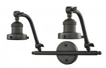 Innovations Lighting 515-2W-OB-LED - Double Swivel - 2 Light - 15 inch - Oil Rubbed Bronze - Adjustable Bath Vanity Light