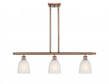Innovations Lighting 516-3I-AC-G441-LED - Brookfield - 3 Light - 36 inch - Antique Copper - Cord hung - Island Light