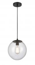 Innovations Lighting 610-BK-SDY-LED - Tolland - 1 Light - 10 inch - Matte Black - Cord hung - Mini Pendant