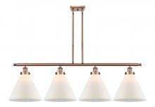 Innovations Lighting 916-4I-AC-G41-L-LED - Cone - 4 Light - 48 inch - Antique Copper - Stem Hung - Island Light