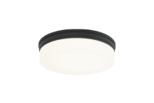 Matteo Lighting M10901MB - Circian Matte Black Flush Mounts